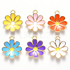 Alloy Enamel Pendants ENAM-S121-116-G-2