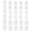 BENECREAT 30Pcs 3 Style PP Plastic Press Caps AJEW-BC0003-83C-1