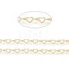 Brass Handmade Link Chains CHC-G006-10G-1