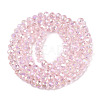 Electroplate Glass Beads Strands X-EGLA-A044-T4mm-B10-2