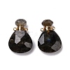 Teardrop Natural Labradorite Perfume Bottle Pendants G-H241-02D-G-2