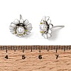 Brass Enamel Stud Earrings KK-CBA8324-27P-04-5