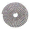 5Yards Alloy Glass Rhinestone Cup Chains AJEW-TA0002-63-1