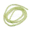 Natural Peridot Beads Strands G-B107-A06-01A-5
