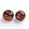 Dyed Natural Wood Beads WOOD-Q006-10mm-06-LF-2