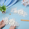 3D Flower Lace Appliques DIY-WH0430-459B-3