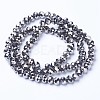 Electroplate Transparent Glass Beads Strands LS-EGLA-A034-T2mm-UA03-2