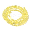 Electroplate Glass Beads Strands EGLA-A044-T1mm-B29-3