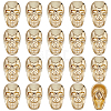 20Pcs Alloy Shank Buttons BUTT-PH0001-82B-G-1