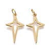 Brass Pendants KK-F821-43G-1