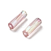 10G Ceylon Glass Twist Bugle Beads X-SEED-L012-01G-4