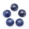 Natural Sodalite Cabochons G-P393-R45-4MM-1