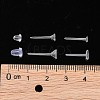 Plastic Stud Earring Findings KY-PH0007-25-3