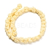 Synthetic Coral Dyed Carved Bead BSHE-H114-04E-3