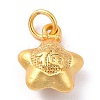 Brass Charms ZIRC-I054-29-2