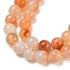 Natural Red Agate Beads Strands G-A248-A06-04-4