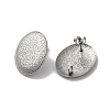 Non-Tarnish 304 Stainless Stud Earring Findings STAS-M314-02D-P-2