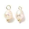 Natural Cultured Freshwater Pearl Pendants X-PALLOY-JF00942-01-2
