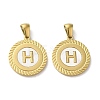 Ion Plating(IP) 304 Stainless Steel Pendants STAS-I204-H-G-1