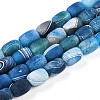 Natural Weathered Agate Beads Strands G-N344-42D-2