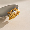 304 Stainless Steel Cuff Earrings for Women YW4360-1-3