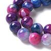 Natural Agate Beads Strands G-NH0001-G04-01-4