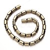 Electroplate Non-magnetic Synthetic Hematite Beads Strands G-F300-02-06-2