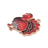 Alloy Enamel Pendants ENAM-A008-31KCG-02-2