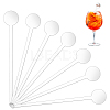 100Pcs Plastic Drink Stirring Rod AJEW-GA0006-63-8