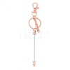 Metal Beadable Keychains KEYC-D288-02RG-2