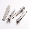 Iron Flat Alligator Hair Clip Findings IFIN-S286-46mm-1