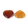 Natural Red Agate Pendants G-Q601-29D-2