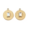 Ion Plating(IP) 304 Stainless Steel Pendant STAS-U014-17G-1
