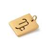 304 Stainless Steel Charms STAS-R001-03G-10-2