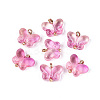 Alloy Glass Pendants GLAA-P080-01G-06-1