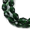 Transparent Glass Beads Strands EGLA-N013-T8mm-D15-3
