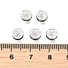 Brass Grade A Rhinestone Spacer Beads RB-A014-Z6mm-02S-4