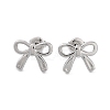 Non-Tarnish 304 Stainless Steel Stud Earrings EJEW-H115-09P-1