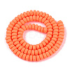 Handmade Polymer Clay Beads Strand CLAY-T021-01L-2