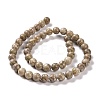 Natural Maifanite/Maifan Stone Beads Strands X-G-I187-6mm-01-8