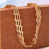 Alloy Mesh Chain Choker Necklaces for Women FS-WGFCB03-01-2