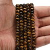 Natural Tiger Eye Beads Strands G-Z111-A02-01-2