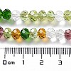 Glass Beads Strands EGLA-A034-M6mm-26-3