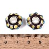 Handmade Lampwork & Brass Core European Beads LAMP-N044-13S-01-4