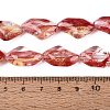 Handmade Lampwork Beads Strands LA-N046-02H-4