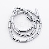 Grade A Electroplate Non-magnetic Synthetic Hematite Beads Strands G-N0014-27A-2