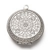 Tarnish Resistant 316 Stainless Steel Locket Pendants X-STAS-P268-10P-1