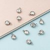 201 Stainless Steel Rhinestone Charms STAS-S068-04-3