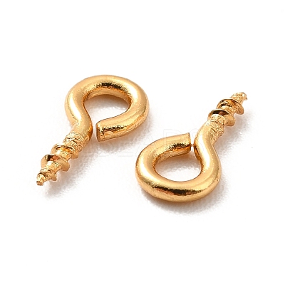 304 Stainless Steel Screw Eye Pin Peg Bails STAS-E044-07G-01-1