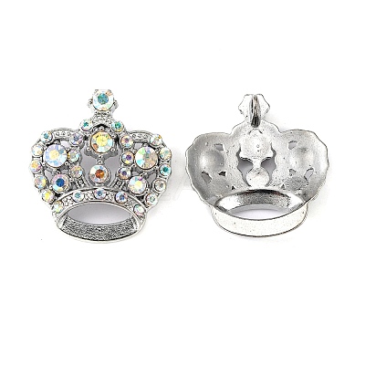 Rhinestone Pendants RSB453-7-1